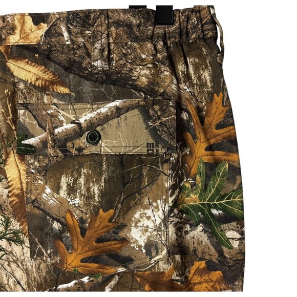 Realtree EDGE Camo Cargo Pants Mens XXL 44 46 Elastic Waist 32" Inseam Hunting - Picture 4 of 8